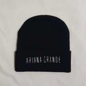 Black Beanie from Ariana Grande concert
